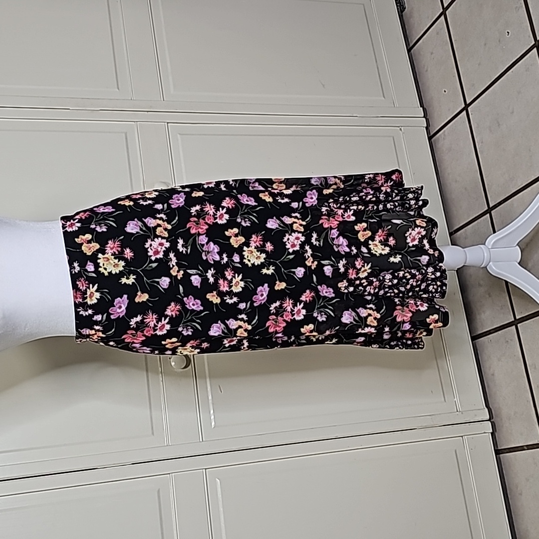 Ember Midi Floral Print Skirt Size M